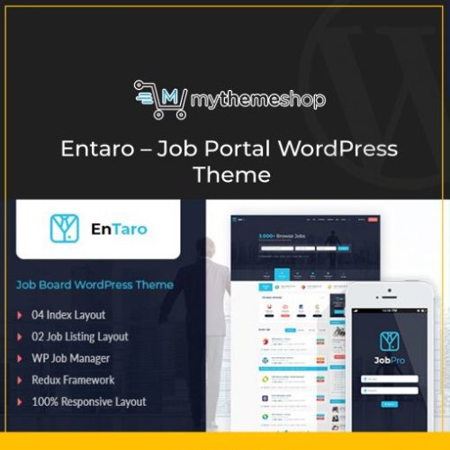 Entaro - Job Portal WordPress Theme - Nulled Download - EmpireGPL