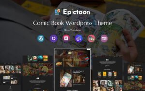 Epictoon - Comic Book Store Multipurpose Responsive WordPress Theme - Nulled Download - EmpireGPL
