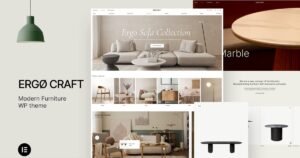 ErgoCraft – Furniture Shop WordPress Theme - Nulled Download - EmpireGPL