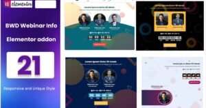 Event Webinar Info Plugin for Elementor - Nulled Download - EmpireGPL