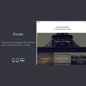 Evoke - Photo Stories WordPress Blog Theme - Nulled Download - EmpireGPL