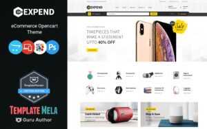 Expend - Electronics and Multipurpose Mega Shop OpenCart Template - Nulled Download - EmpireGPL