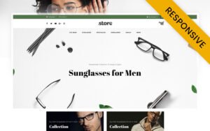 Eye Wear - Glasses Store OpenCart Responsive Template OpenCart Template - Nulled Download - EmpireGPL