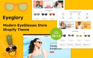 Eyeglory - Eye Glasses Store Shopify 2.0 Responsive Theme Shopify Theme - Nulled Download - EmpireGPL