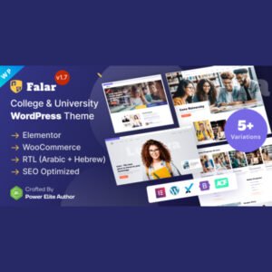 Falar - College University Elementor WordPress Theme - Nulled Download - EmpireGPL