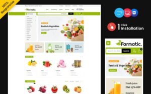 Farmatic - Food and Organic Grocery Multipurpose Responsive OpenCart store OpenCart Template - Nulled Download - EmpireGPL