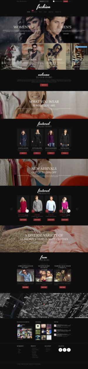 Fashion Online Store Shopify Theme - Nulled Download - EmpireGPL