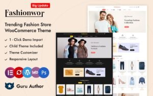 Fashionwor - Trending Fashion Store Elementor WooCommerce Responsive Theme WooCommerce Theme - Nulled Download - EmpireGPL