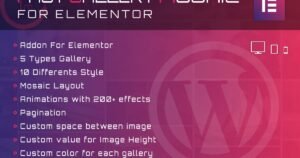 Fast Gallery Mosaic for Elementor WordPress Plugin - Nulled Download - EmpireGPL