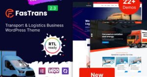 Fastrans - Logistics WordPress Theme - Nulled Download - EmpireGPL