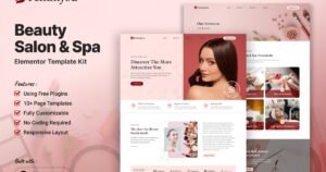 Femmyou - Beauty Salon & Spa Elementor Template Kit - Nulled Download - EmpireGPL