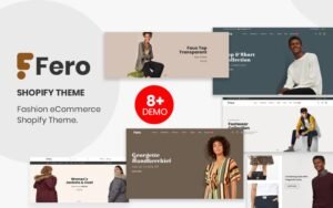 Fero - Responsive Premium Multipurpose Fashion & apparels Shopify Theme - Nulled Download - EmpireGPL