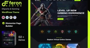 Feron – eSports and Gaming WordPress Theme - Nulled Download - EmpireGPL