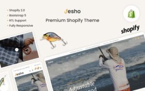 Fesho - The Fishing & Rod Premium Shopify Theme - Nulled Download - EmpireGPL