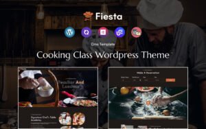 Fiesta - Cooking Class WordPress theme WordPress Theme - Nulled Download - EmpireGPL