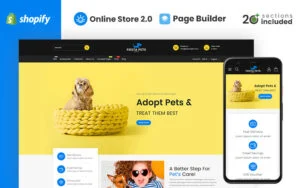 Fiesta Pets Store Shopify Theme - Nulled Download - Empiregpl