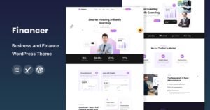 Financer - Business and Finance WordPress Theme - Nulled Download - EmpireGPL