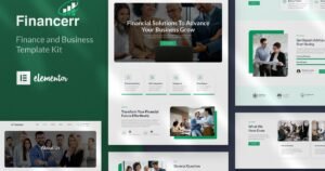 Financerr - Business & Finance Elementor Template Kit - Nulled Download - EmpireGPL