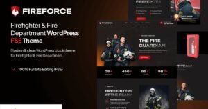 Fireforce – Firefighter Department WP Theme - Nulled Download - EmpireGPL