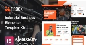 Firoox - Industrial Business Elementor Template Kit - Nulled Download - EmpireGPL
