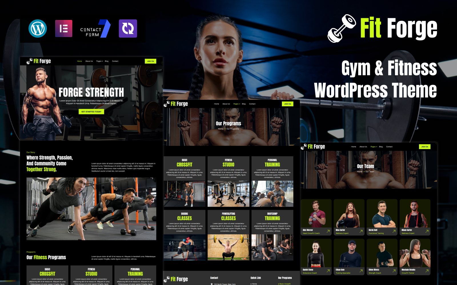 FitForge – Gym & Fitness WordPress Theme – Nulled Download – EmpireGPL