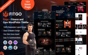 Fitgo- Fitness & Gym Wordpress Theme - Nulled Download - Empiregpl