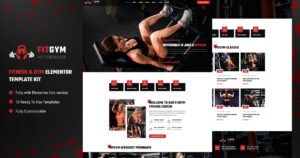 FitGym - Fitness & Gym Elementor Template Kit - Nulled Download - EmpireGPL