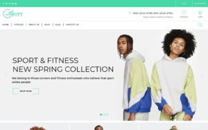Fitt - Fitness Online Website Template Shopify Theme - Nulled Download - EmpireGPL