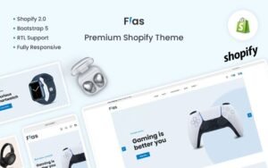 Flas - The Electronics & Gadgets Responsive Shopify Theme - Nulled Download - EmpireGPL