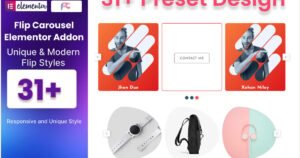 Flip Carousel Addon For Elementor - Nulled Download - EmpireGPL