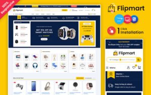 Flipmart – Electronic Marketplace Multipurpose OpenCart Store OpenCart Template - Nulled Download - EmpireGPL