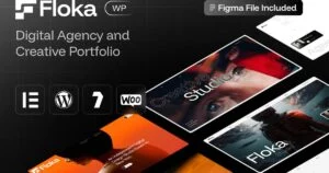 Floka - Digital Agency & Portfolio Wordpress Theme - Nulled Download - Empiregpl
