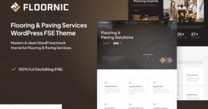 Floornic – Flooring and Paving Services WP Theme - Nulled Download - EmpireGPL