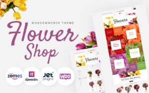 Flower Shop - Colorful WooCommerce Theme - Nulled Download - EmpireGPL