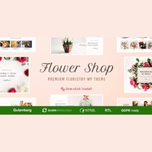 Flower Shop - Decoration Store and Floristic WordPress Theme - Nulled Download - EmpireGPL