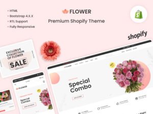Flower - The Flower & Valentine Gift Premium Shopify Theme - Nulled Download - EmpireGPL