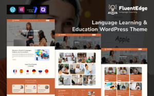FluentEdge – Language Learning & Education WordPress Theme - Nulled Download - EmpireGPL