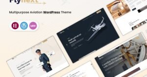 Flynext - Multipurpose Aviation WordPress Theme - Nulled Download - EmpireGPL