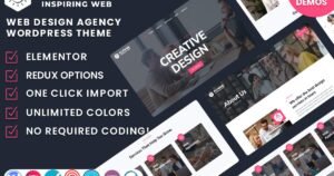 Flyweb - Web Design Agency WordPress Theme - Nulled Download - EmpireGPL