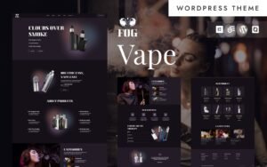 Fog - Cigars & Tobacco Vape Woocommerce WordPress Elementor Theme WordPress Theme - Nulled Download - EmpireGPL