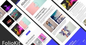 Foliokit - Personal Portfolio Elementor Pro Template Kit - Nulled Download - EmpireGPL