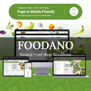 Foodano - Natural Food Shop WordPress Theme - Nulled Download - EmpireGPL