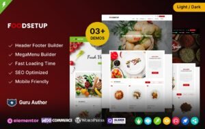 FoodSetup - Food Spices and Restaurant WooCommerce Theme - Nulled Download - EmpireGPL