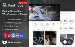 Footflops - Online Shoes Store WooCommerce Responsive Theme WooCommerce Theme - Nulled Download - EmpireGPL