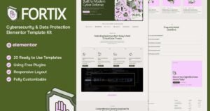 Fortix - Cybersecurity & Data Protection Elementor Template Kit - Nulled Download - EmpireGPL