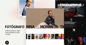 Fotógrafo - Photography Videographer WordPress The - Nulled Download - EmpireGPL