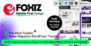 Foxiz - Newspaper News & Magazine WordPress - Nulled Download - EmpireGPL