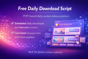 Free Daily Download Script