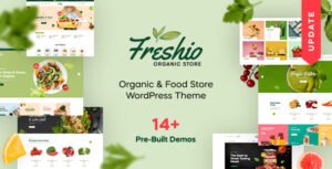 Freshio - Organic & Food Store WordPress Theme - Nulled Download - EmpireGPL