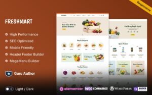 FreshMart – Grocery and Organic Elementor WooCommerce Theme - Nulled Download - EmpireGPL